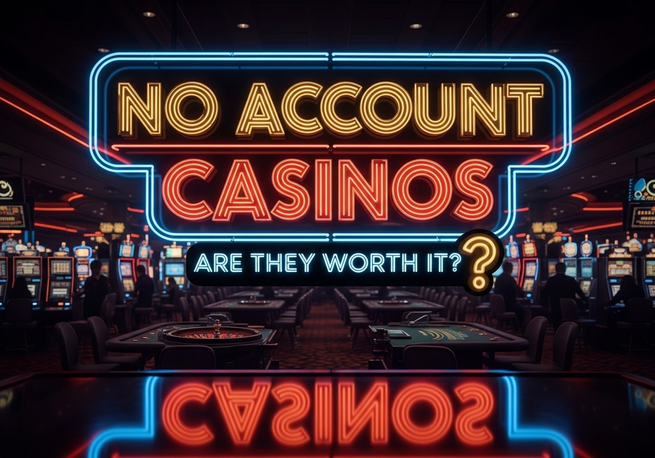 No Account Casinos: Are They Worth It?