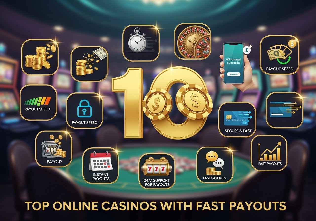 Top 10 Online Casinos with Fast Payouts